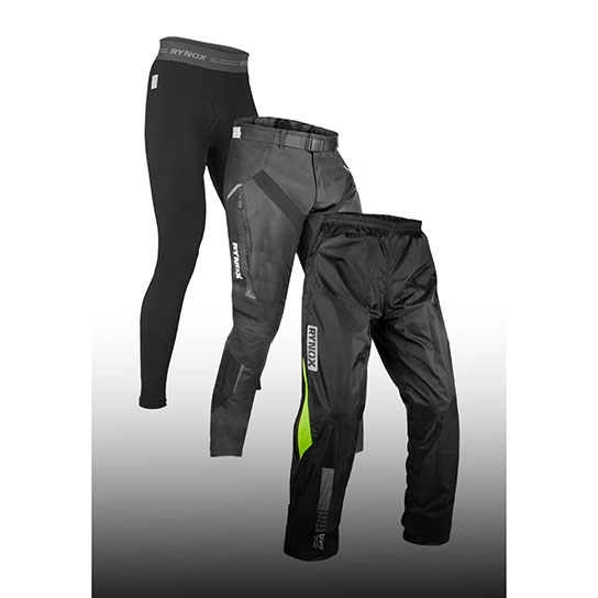 Rynox Air GT Riding Pants MODULAYER - PERFORMANCE LAYERING SYSTEM